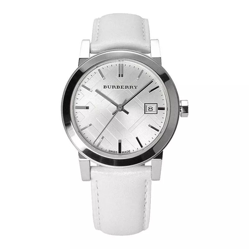 Burberry watch silver women shop