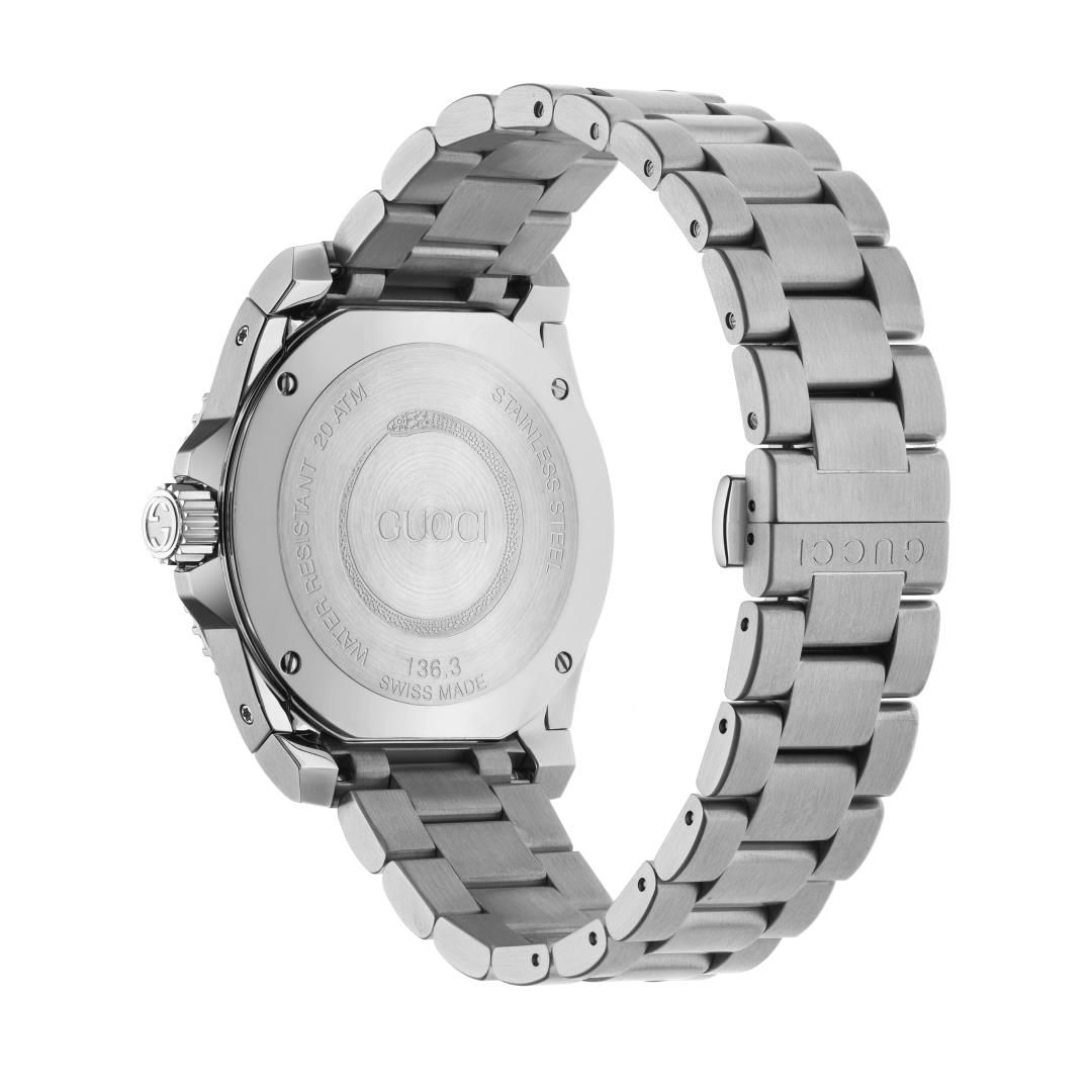 Gucci Dive Men's stainless steel quartz watch YA136301B