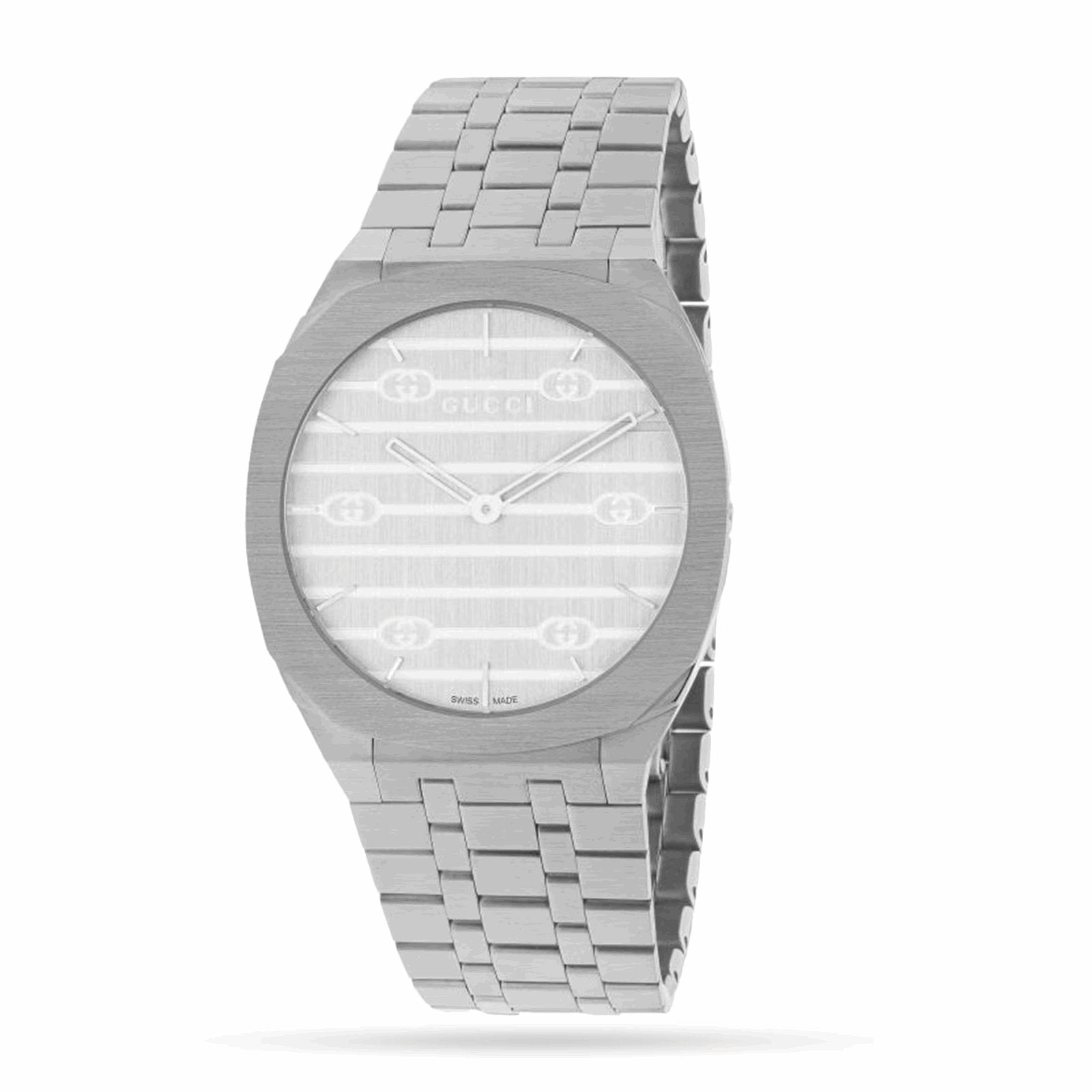 Gucci 25H Ladies' Watch, 34mm YA163402