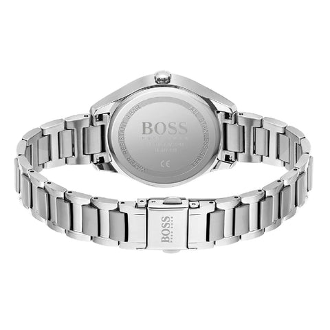 Orologio da donna Hugo Boss Grand Course in acciaio inossidabile con quadrante blu 1502583