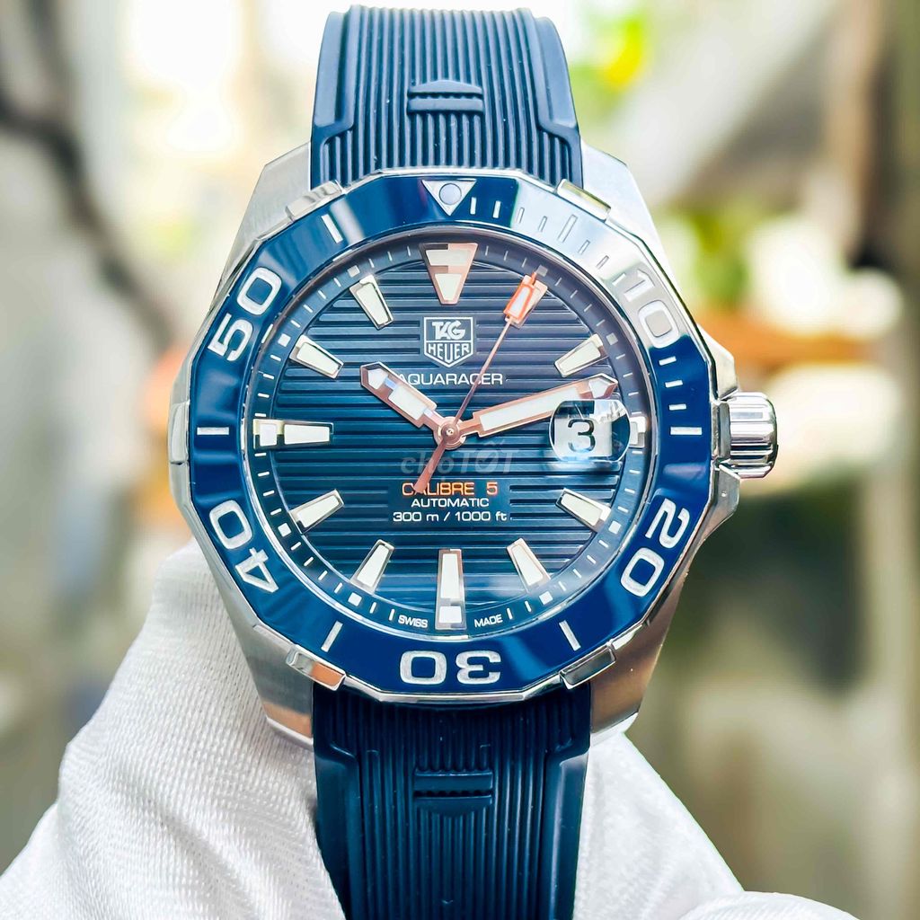 Tag Heuer Aquaracer Blue Dial Watch for Men
