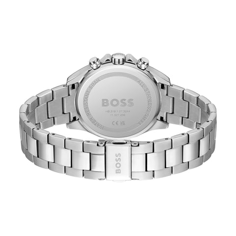 Hugo Boss Men's 1502614 Chronograph Stainless Steel Watch with Black Dial