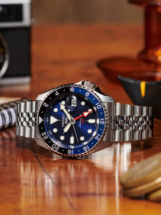 Seiko SSK003K1 - Seiko 5 Sports GMT Automatic