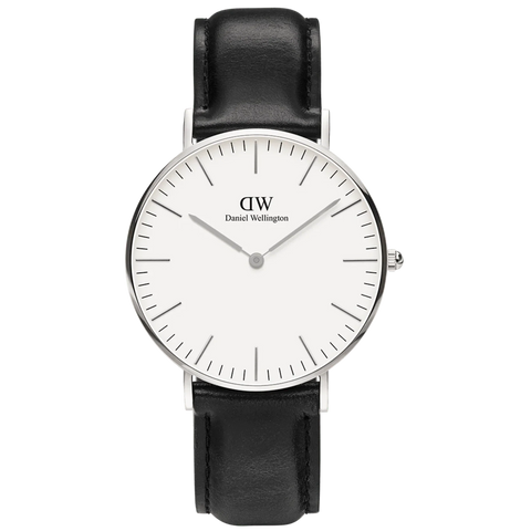 Daniel Wellington Sheffield klassische weiße Herrenuhr DW00100053 