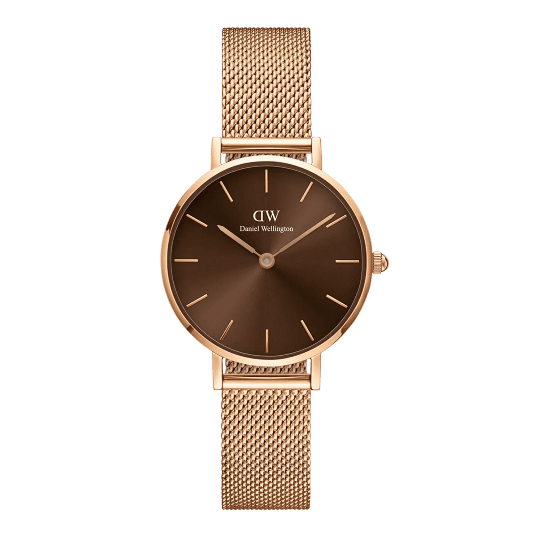 Orologio da donna Daniel Wellington in oro rosa Petite Amber DW00100477