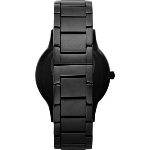 Emporio Armani Herren-Armbanduhr AR11184 aus schwarzem Edelstahl