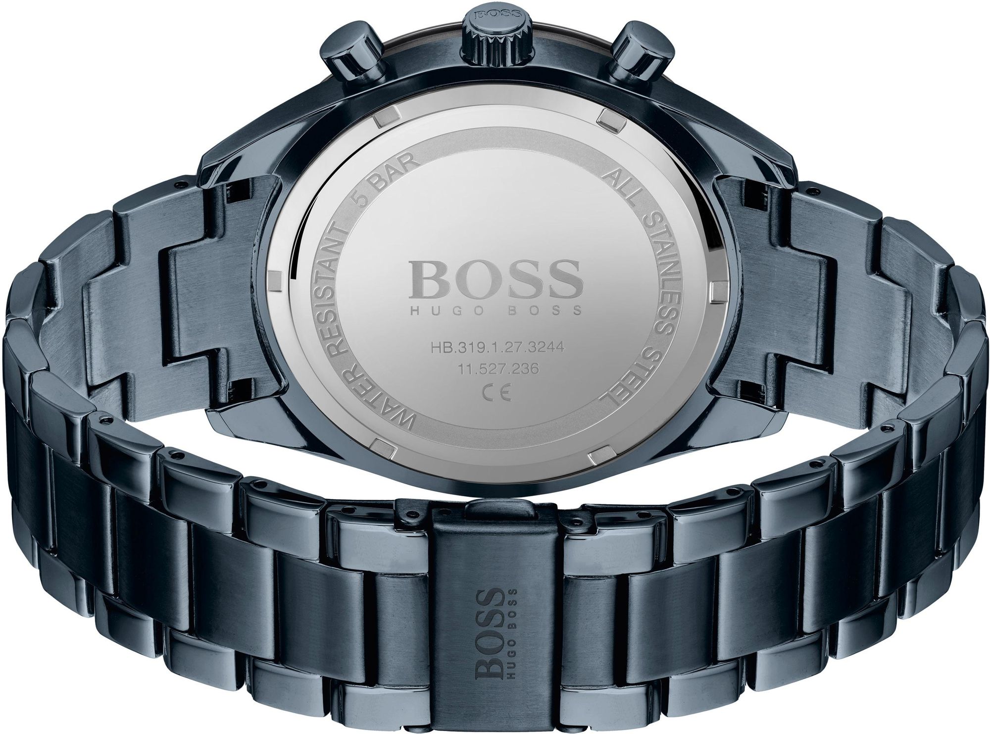 Hugo Boss Men's 1513865 Chronograph Blue Stainless Steel Watch