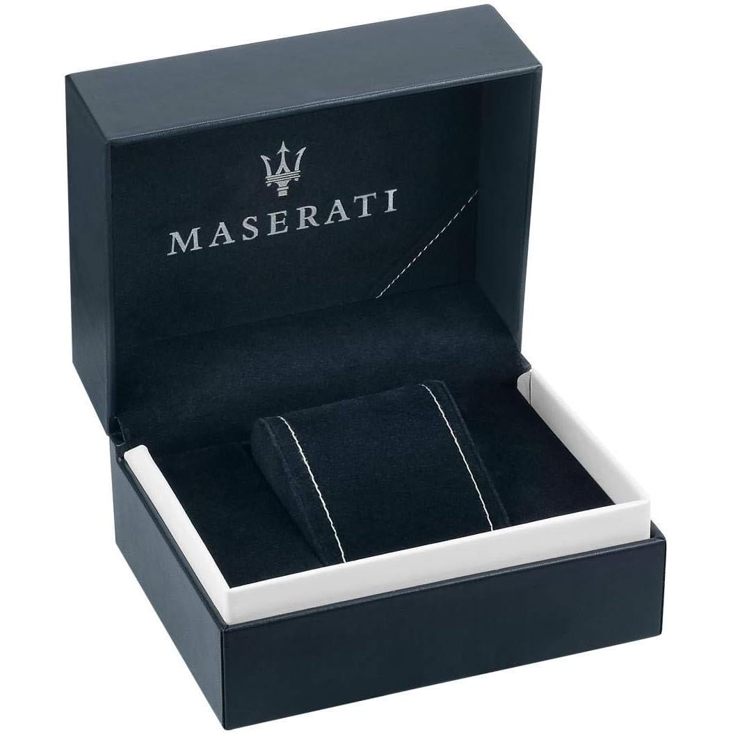 Maserati R8873640004 Sfida Chrono Herren-Armbanduhr, Silber