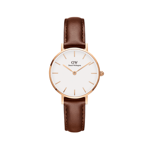 Daniel Wellington Petite Durham Damen-Armbanduhr in Weiß DW00100228