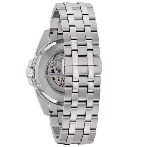 Bulova – Klassische Herren-Armbanduhr in Silber, 96A187