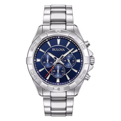 Orologio Bulova Marine Star da uomo blu 96B256