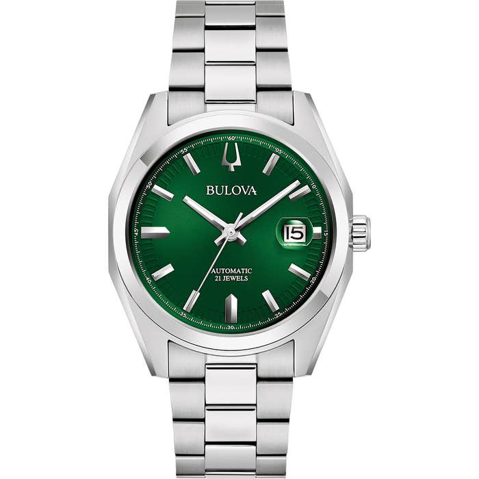 Gents Surveyor Green Dial Watch 96B429