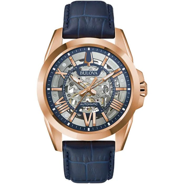 Orologio Bulova Classic da uomo blu 97A161