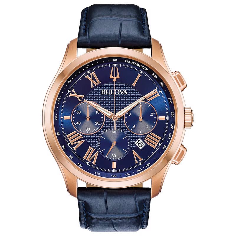 Orologio Bulova Classic da uomo blu 97B170