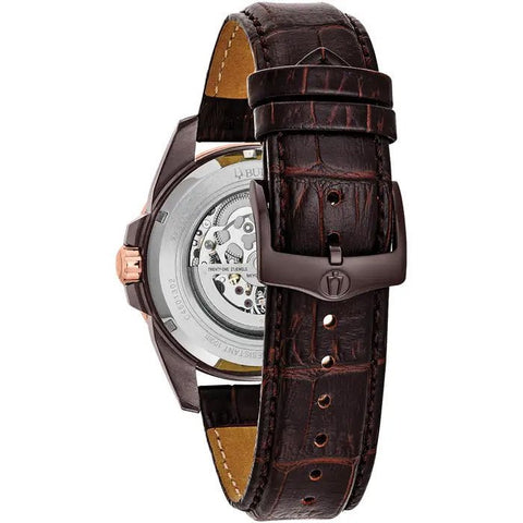 Bulova – Klassische Herren-Armbanduhr in Silber, 98A165