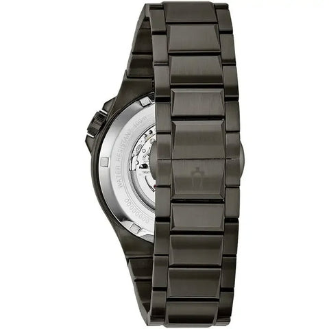 Bulova Maquina Men's Silver Watch 98A179