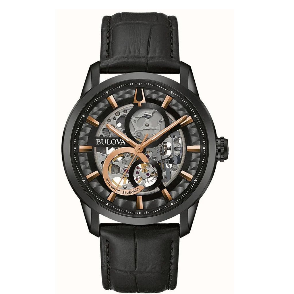 Orologio Bulova Classic da uomo nero 98A283