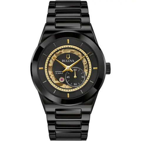 Bulova – Moderne Herren-Golduhr 98A291