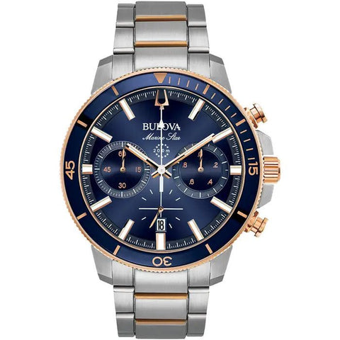 Orologio Bulova Marine Star da uomo blu 98B301