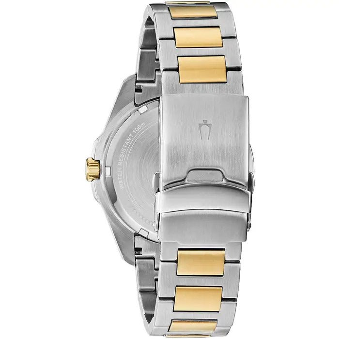 Bulova Marine Star Men's Two-Tone Watch 98B334