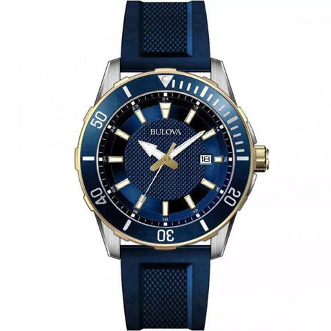 Orologio da uomo Bulova Exclusive blu 98B345