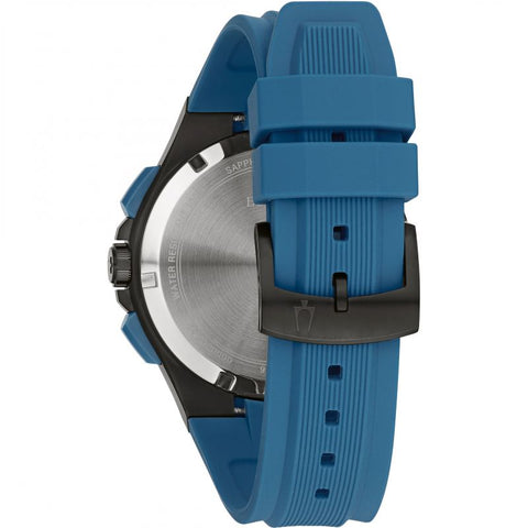 Maquina Herren-Armbanduhr 98B380 mit blauem Armband