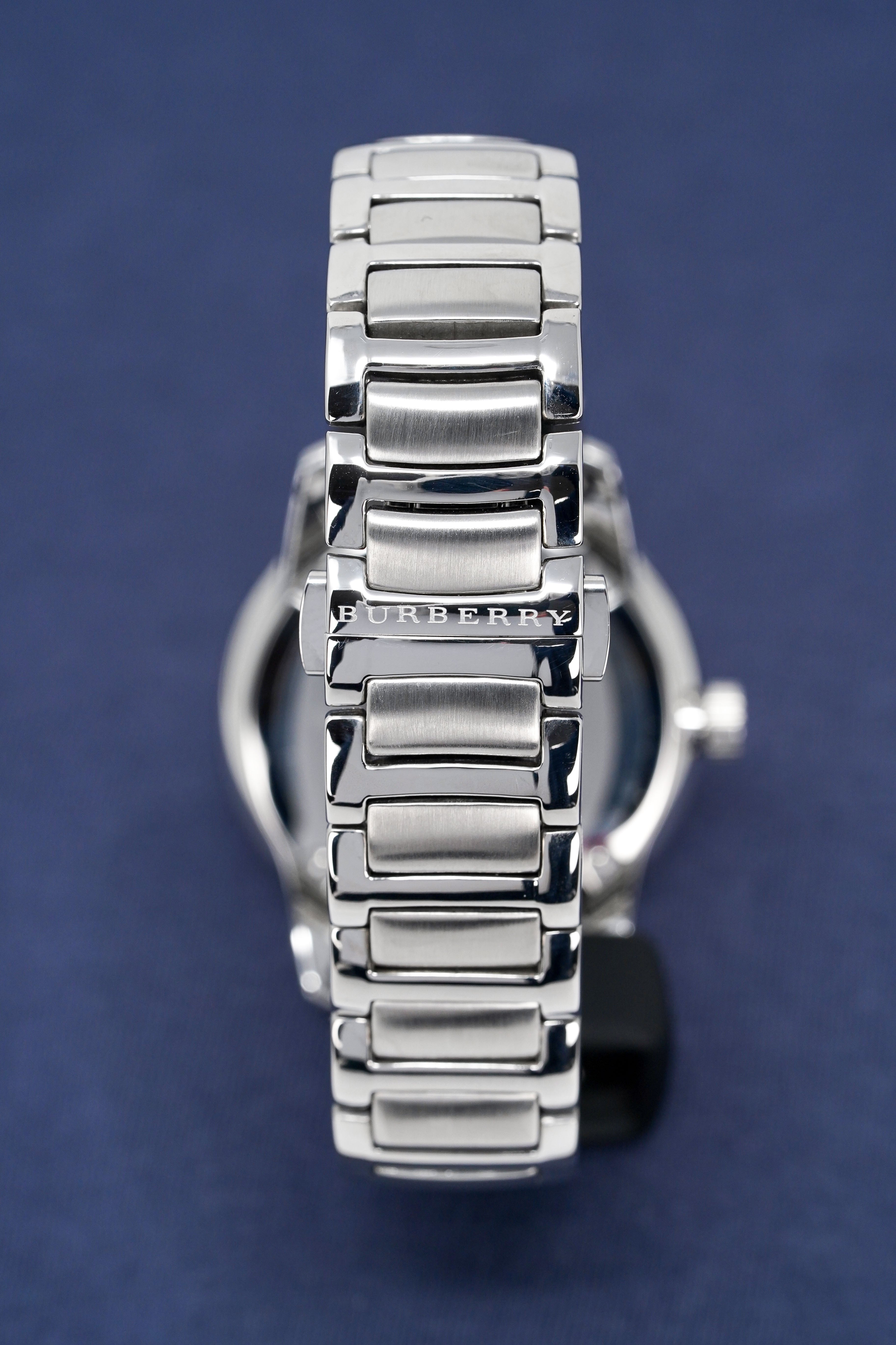 Burberry Herrenuhr The Classic 40mm Silber BU10004