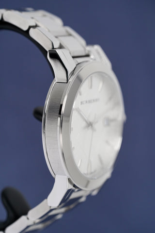 Burberry Herrenuhr The City 38mm Silber BU9000