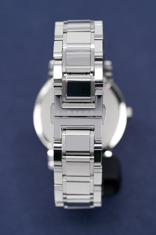 Burberry Herrenuhr The City 38mm Silber BU9000