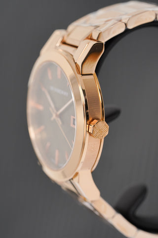 Burberry Unisex-Uhr The City Roségold 38mm BU9005