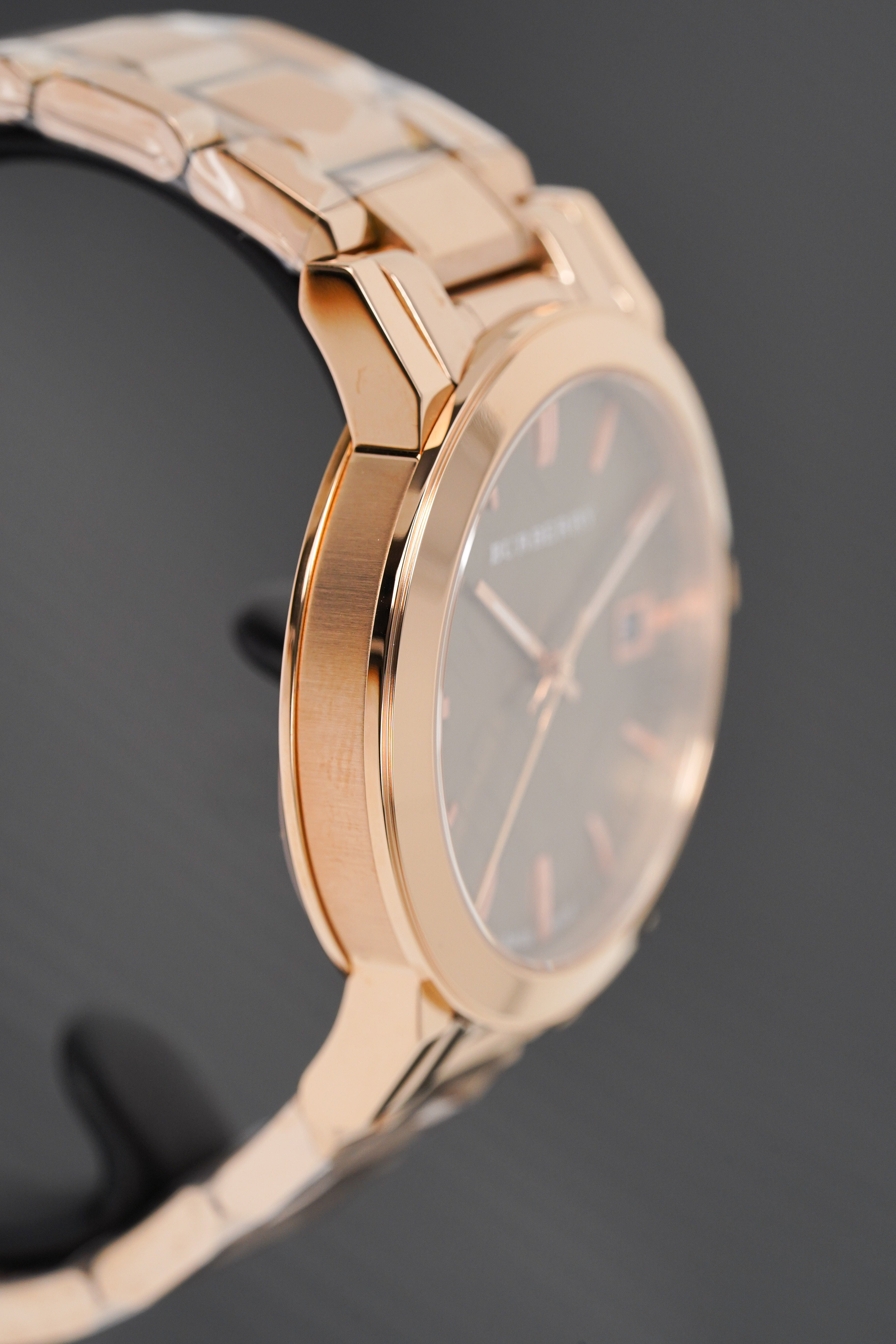 Burberry Unisex Watch The City Rose Gold 38mm BU9005