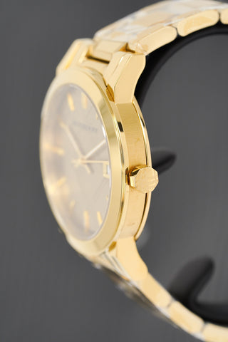 Burberry Watch The City Yellow Gold BU9033