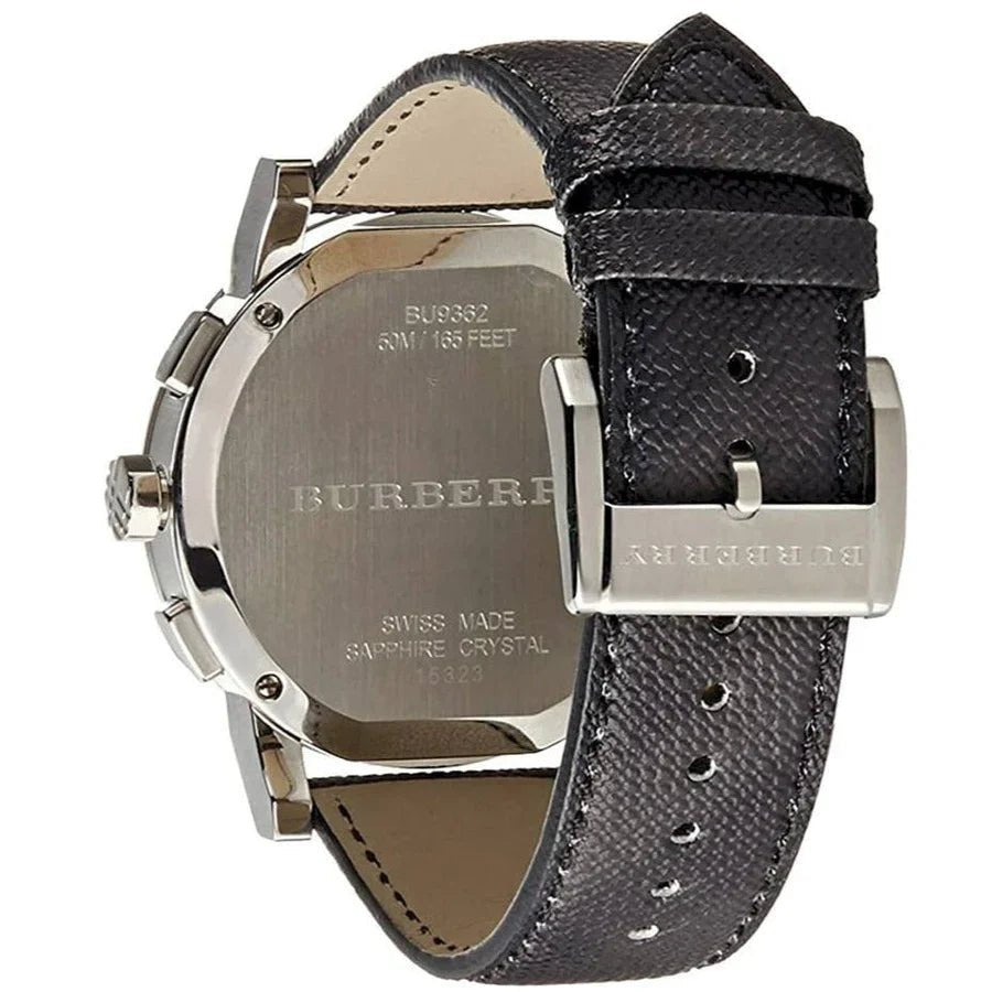 Orologio da uomo Burberry Cronografo The City Grey BU9362