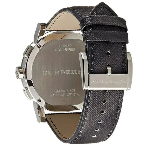 Burberry Herrenuhr Chronograph The City Grau BU9362