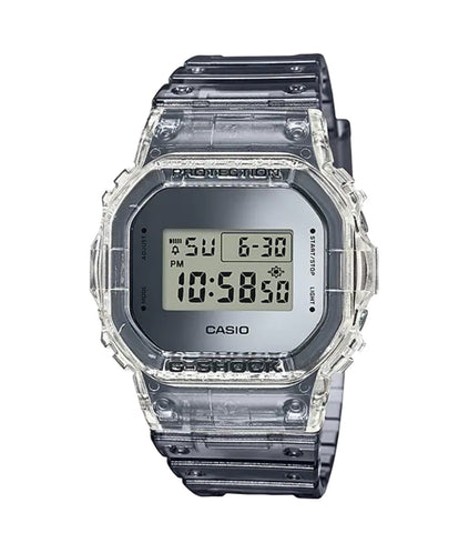 Orologio Casio G-Shock da uomo grigio traslucido DW-5600SK-1DR 