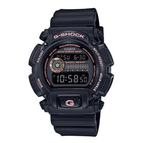 Casio G-Shock Herrenuhr mit großem Gehäuse, schwarz, DW-9052GBX-1A4DR