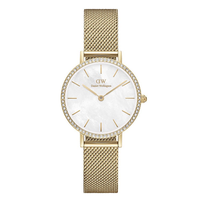 Daniel Wellington Petite Damen-Armbanduhr in Weiß DW00100662