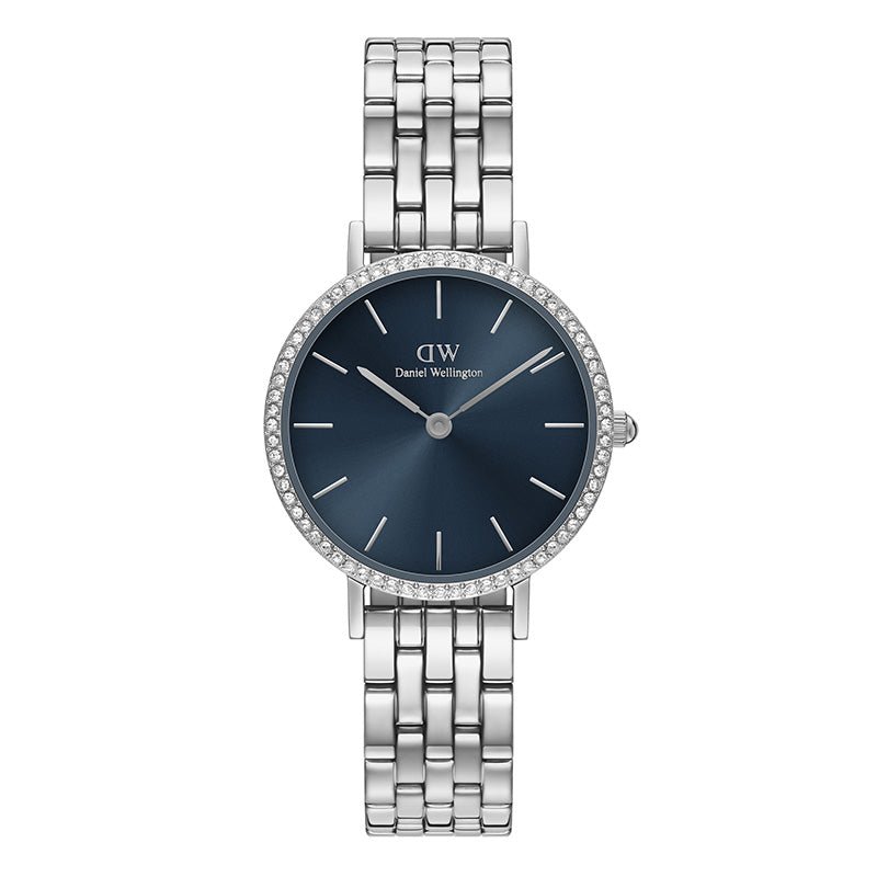 Daniel Wellington Petite Damen-Armbanduhr in Blau DW00100664