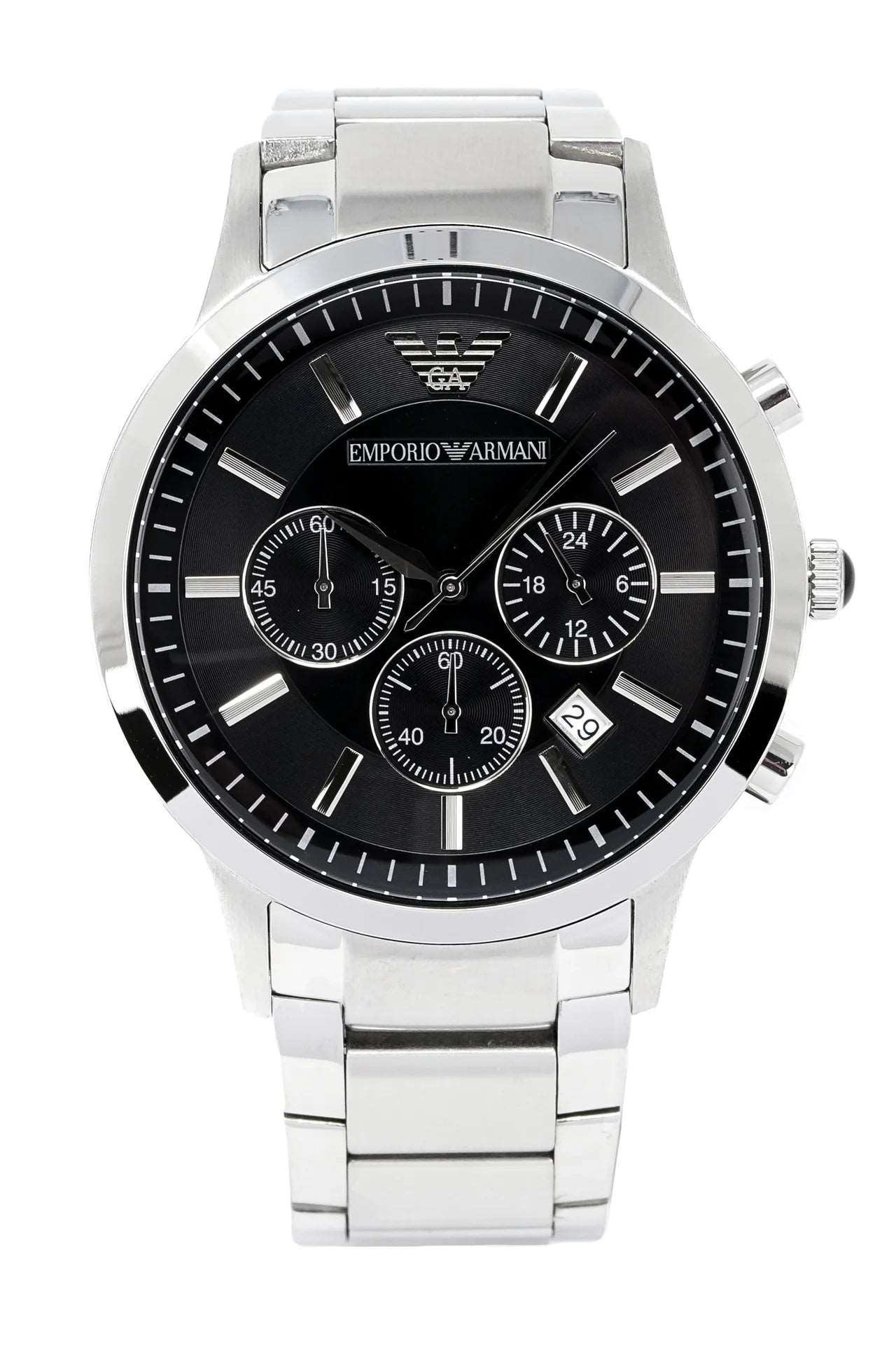 Emporio Armani Men's Chronograph Watch Steel AR2434