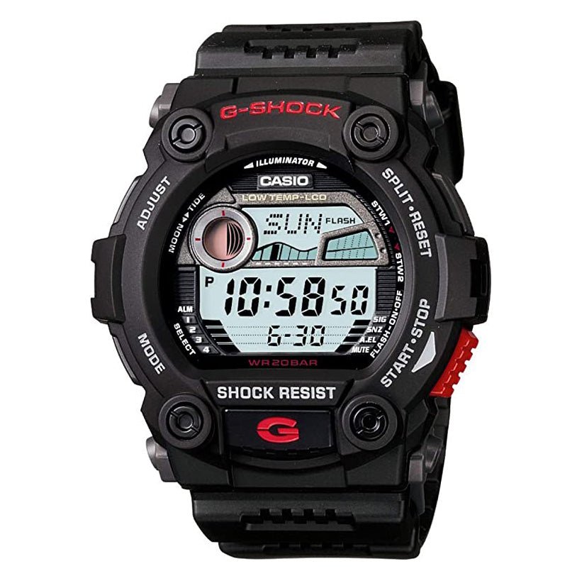 Casio G-Shock Watch Men's G-Rescue Black Red G-7900-1DR