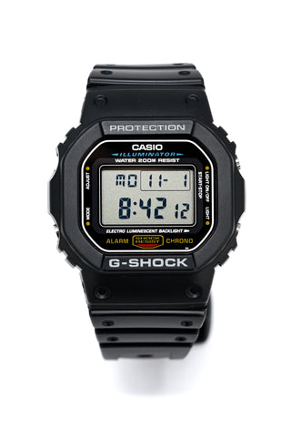 Casio G-Shock Herrenuhr Klassisch Quadratisch Schwarz DW-5600E-1VER 