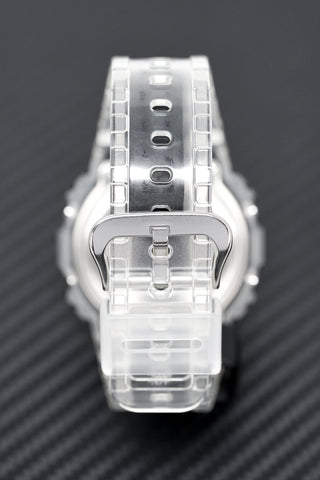 Casio G-Shock Herrenuhr Skeleton Series Translucent DW-5600SKE-7DR 