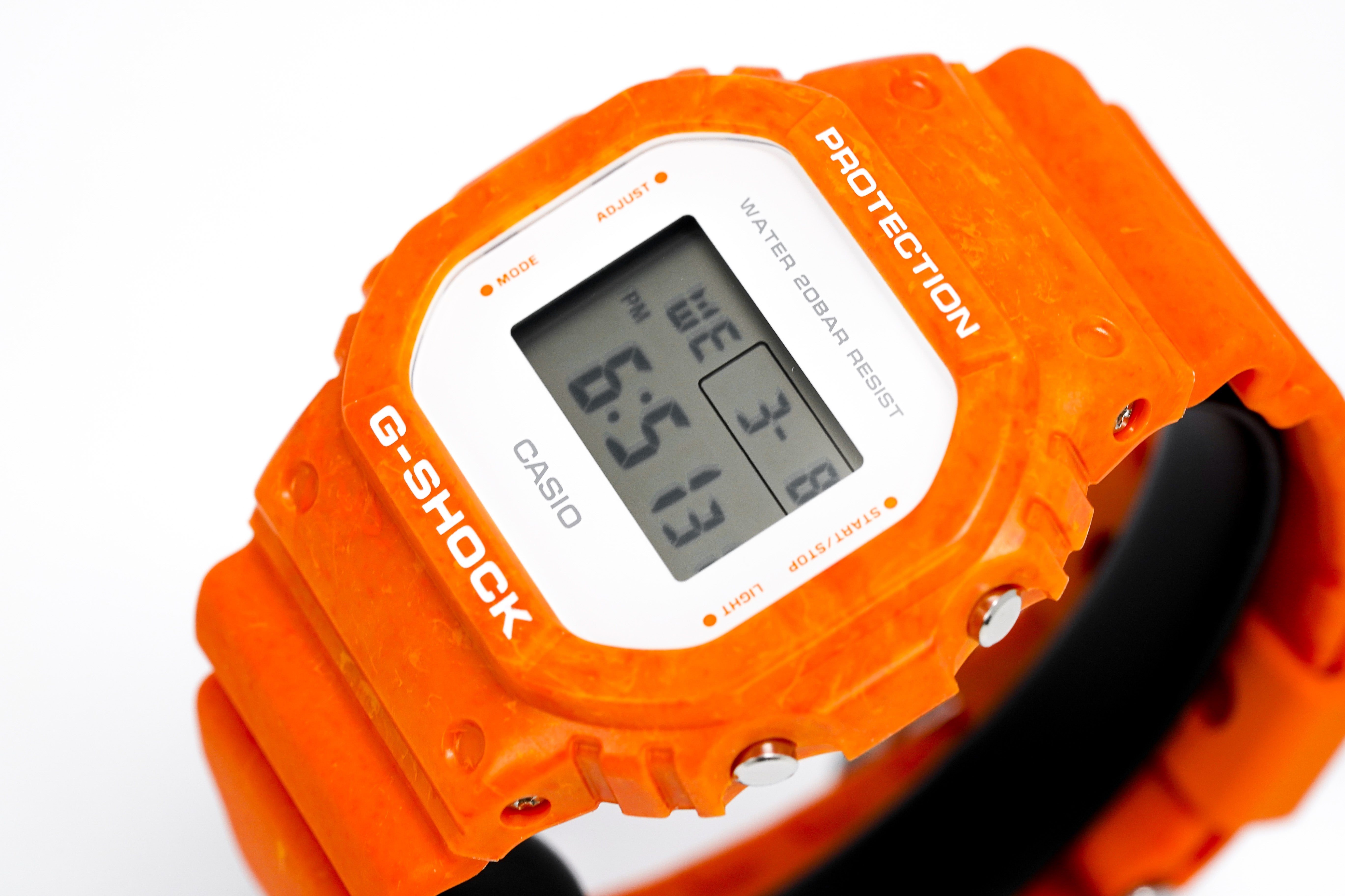 Orologio Casio G-Shock da uomo Vivid Orange DW-5600WS-4DR 