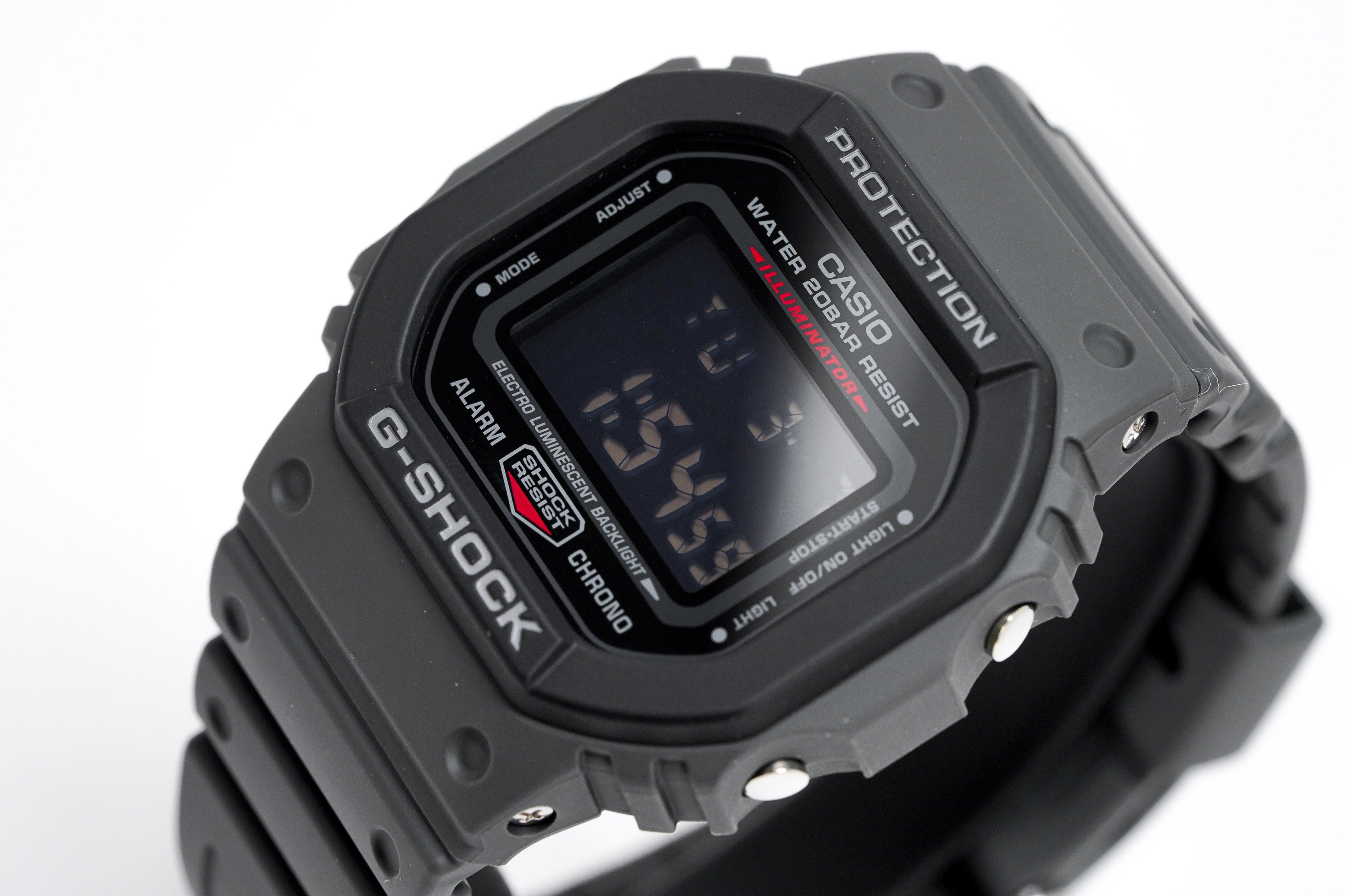 Orologio Casio G-Shock da uomo grigio canna di fucile opaco DW-5610SU-8DR 