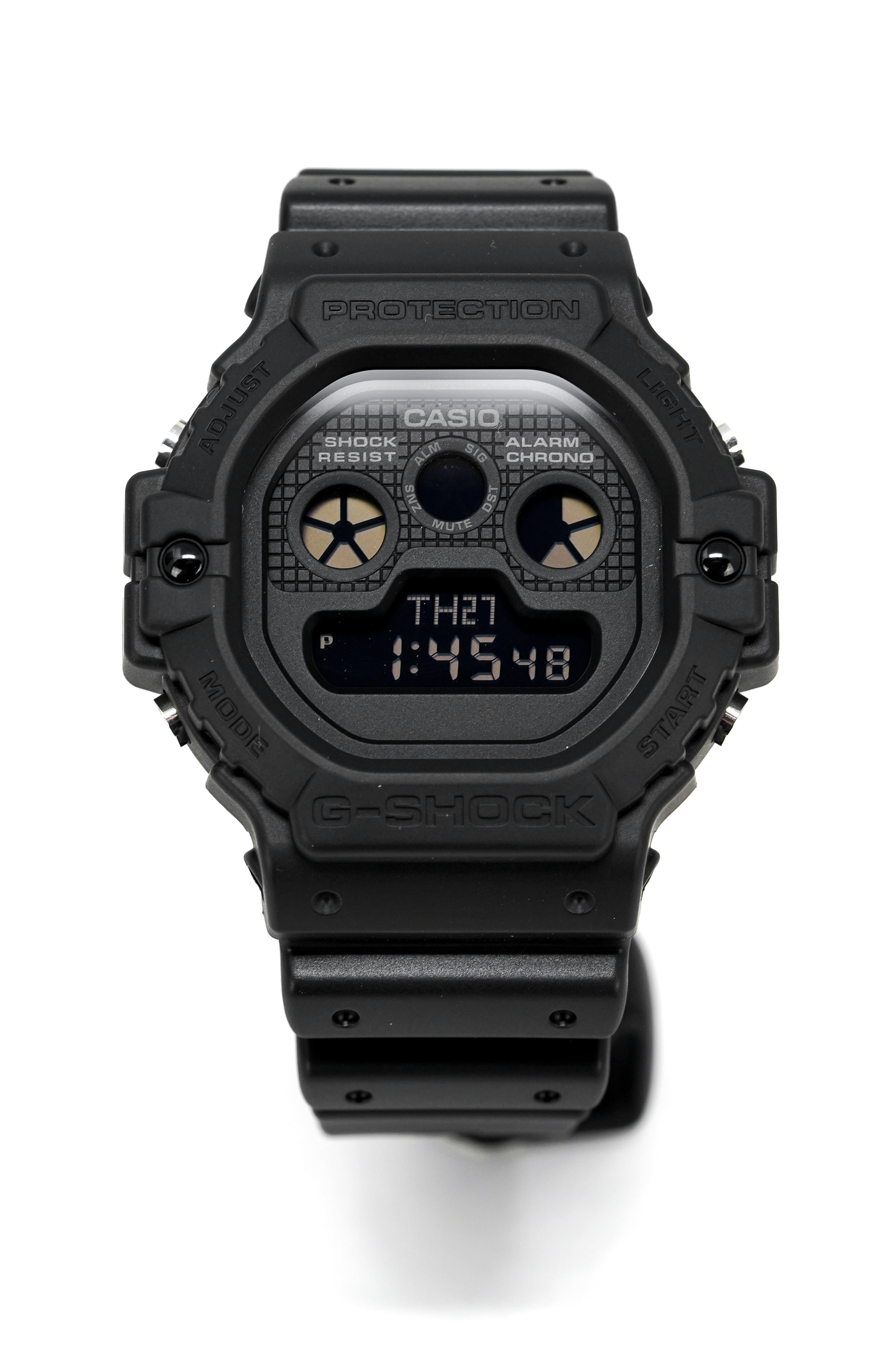 Casio G-Shock Watch Men's "Three Eyes" Classic Basic Black DW-5900BB-1DR