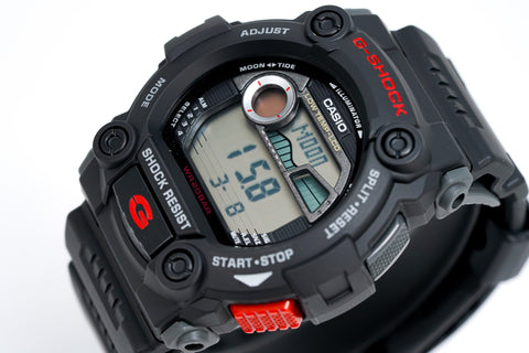 Orologio Casio G-Shock da uomo G-Rescue Nero Rosso G-7900-1DR