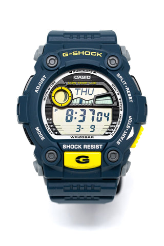 Casio G-Shock Herrenuhr G-Rescue Blaugrün und Gelb G-7900-2DR 