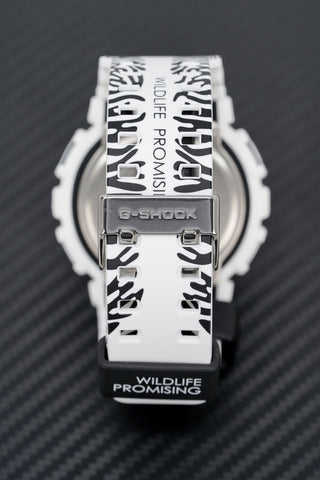 Casio G-Shock Herrenuhr Wildlife Promising Limited Edition Zebra GA-110WLP-7ADR 