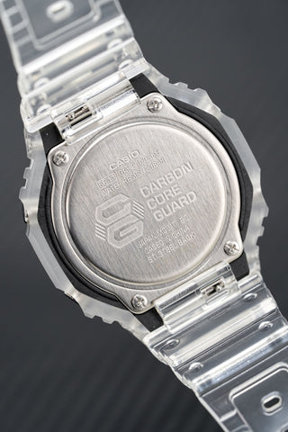 Casio G-Shock Uhr Skeleton Series Klarweiß GA-2100SKE-7AER 