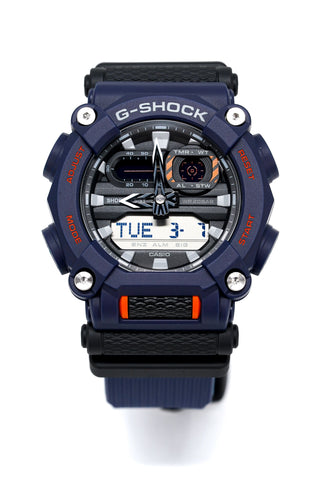 Orologio Casio G-Shock Heavy Duty Blu/Arancione GA-900-2AER 